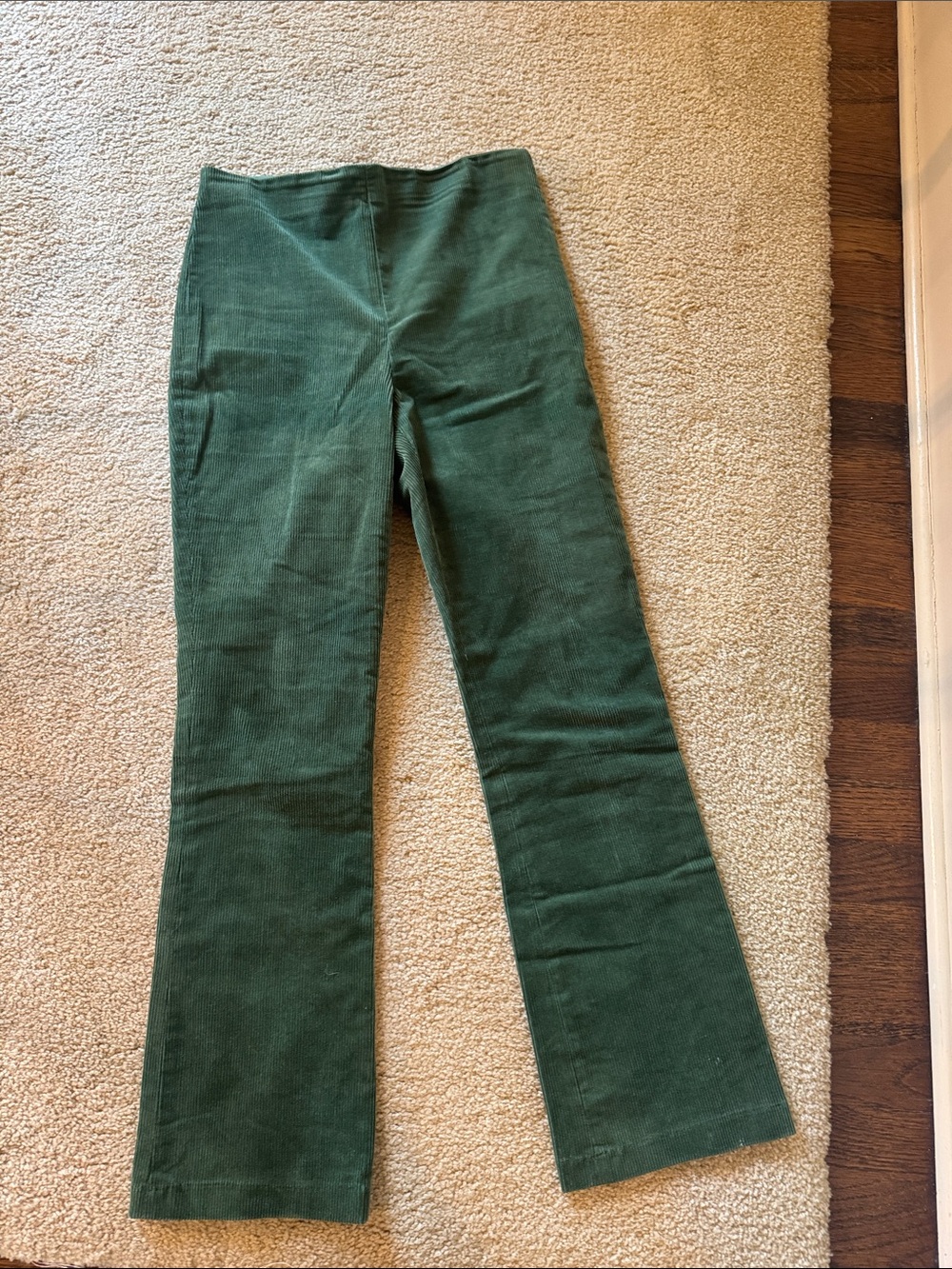 Tuckernuck Ashford Sage Green Corduroy side zip Pants
